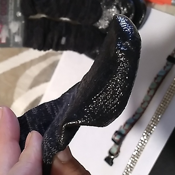 DOG MUTTLUKS-Rubber Dipped Dog Slouch BOOTIES(sm) & 2 Stylin Collars - Picture 7 of 7